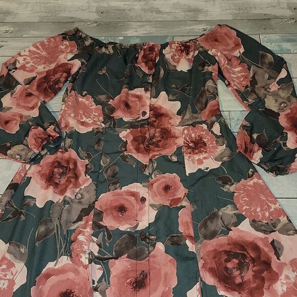 Brigitte Bailey Floral Print Dress size Small - Picture 2 of 6